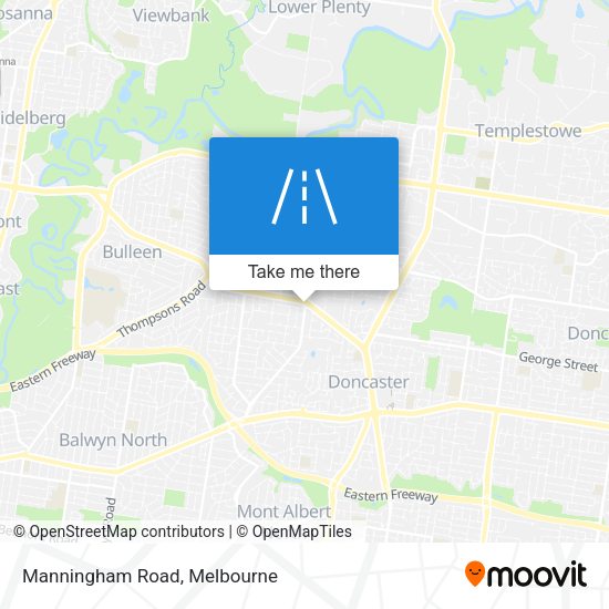 Manningham Road map