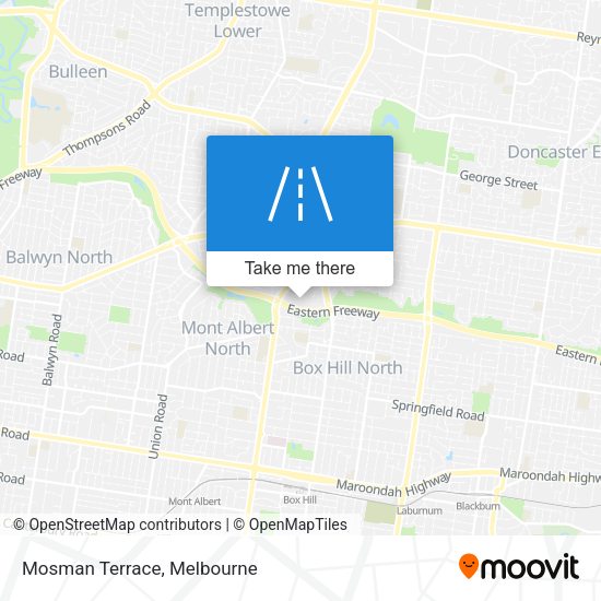 Mosman Terrace map