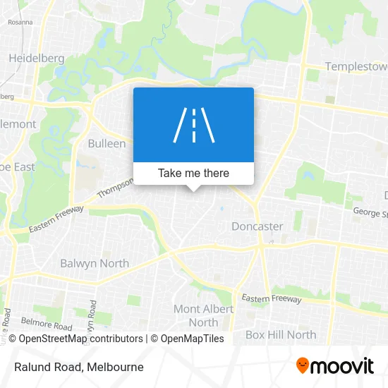 Mapa Ralund Road