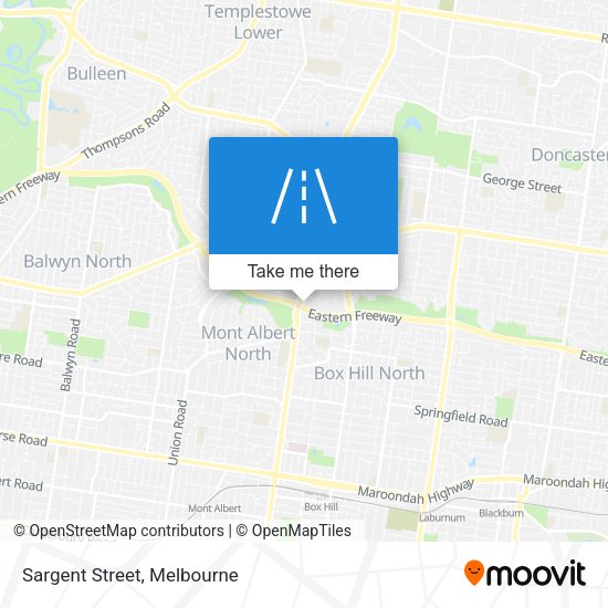 Sargent Street map