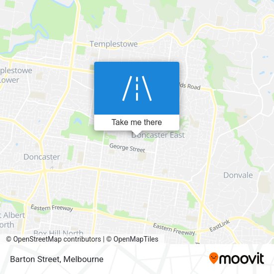 Barton Street map