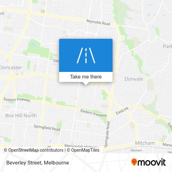 Beverley Street map