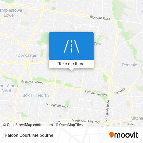 Falcon Court map