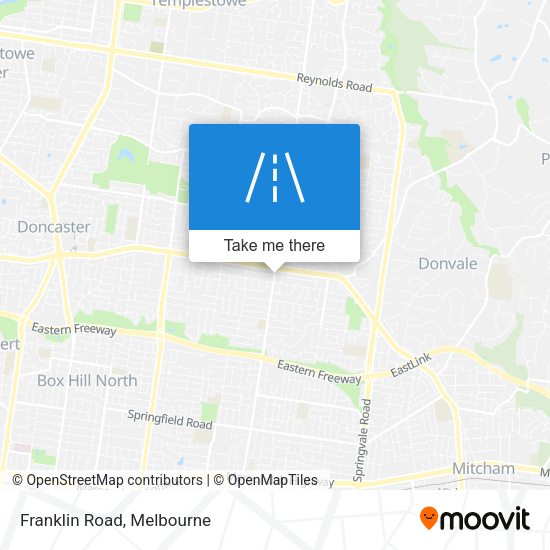 Franklin Road map