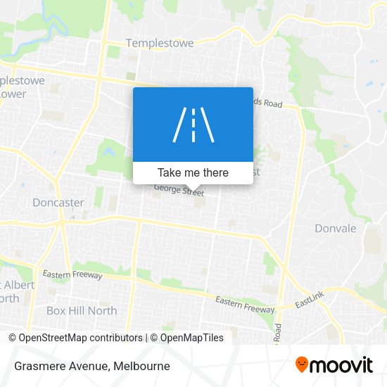 Grasmere Avenue map
