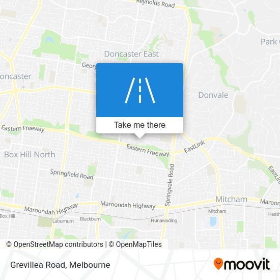 Grevillea Road map