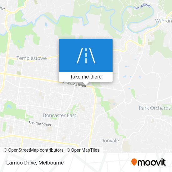Larnoo Drive map