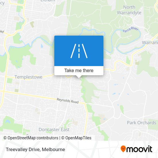 Treevalley Drive map