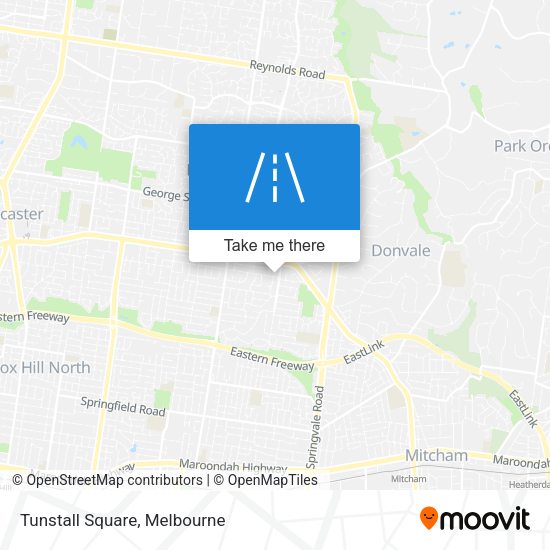 Tunstall Square map