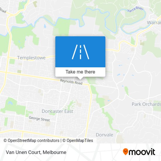 Van Unen Court map