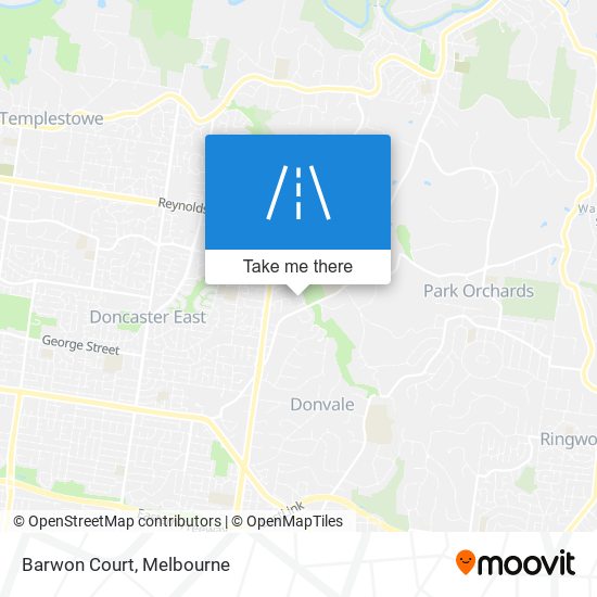 Barwon Court map