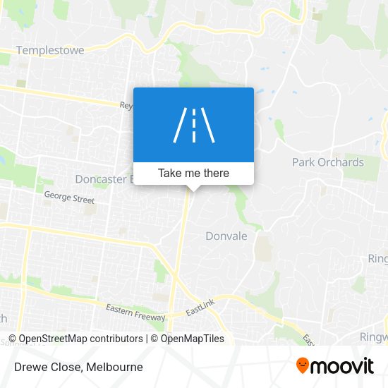 Drewe Close map