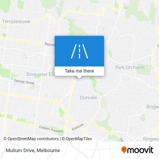 Mullum Drive map