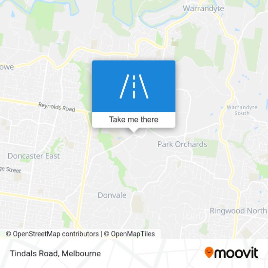 Tindals Road map