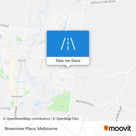 Breenview Place map