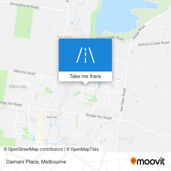 Damani Place map