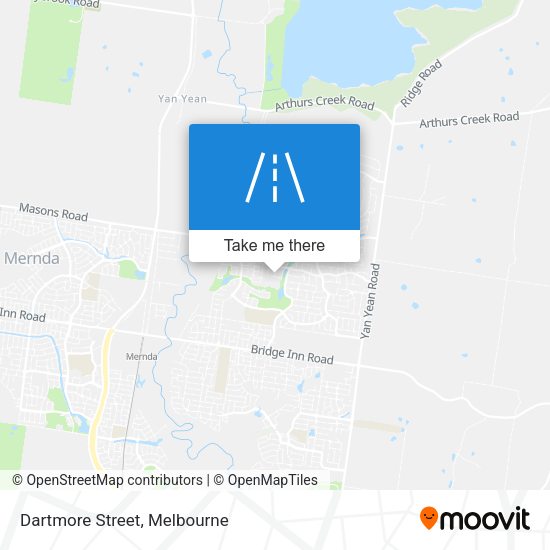 Dartmore Street map