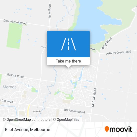 Eliot Avenue map