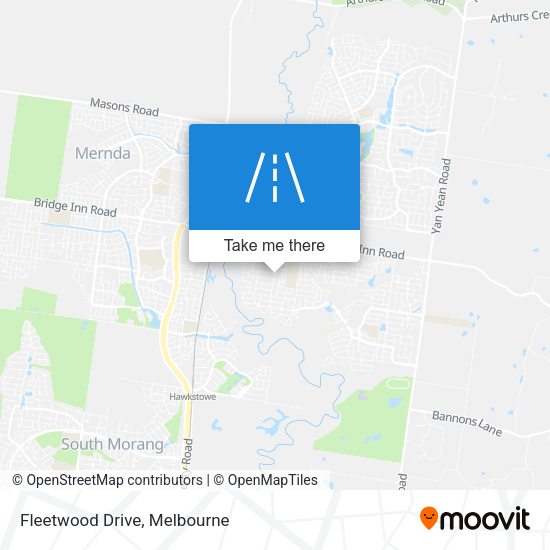 Fleetwood Drive map