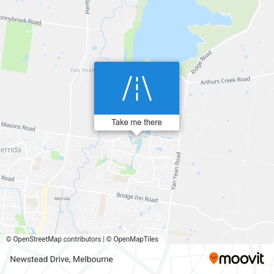 Newstead Drive map