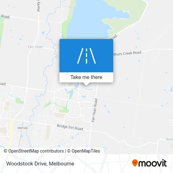 Woodstock Drive map