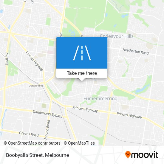 Boobyalla Street map