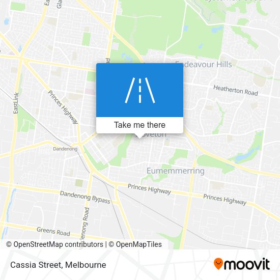 Cassia Street map