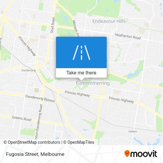 Fugosia Street map