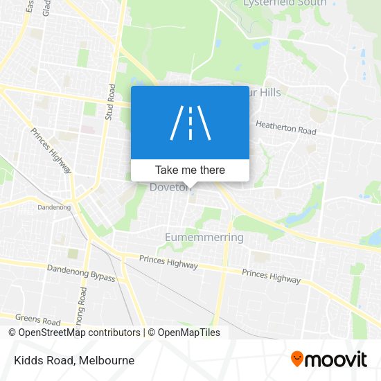 Kidds Road map