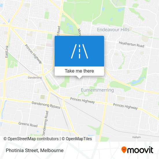 Photinia Street map