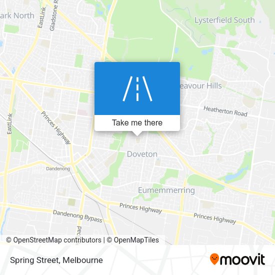 Spring Street map