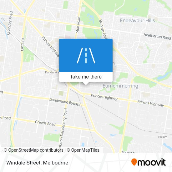 Windale Street map