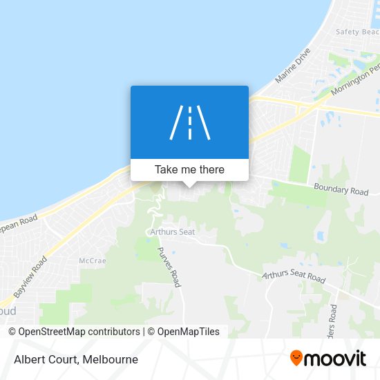 Albert Court map