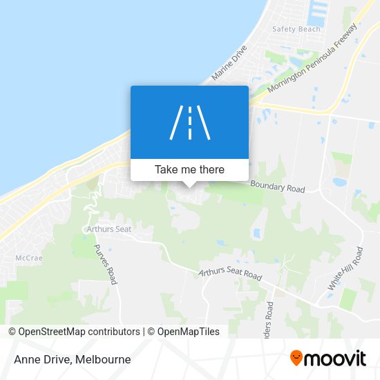 Anne Drive map