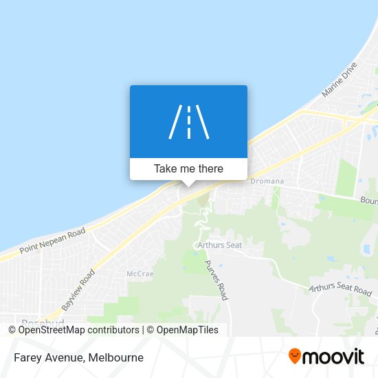Farey Avenue map