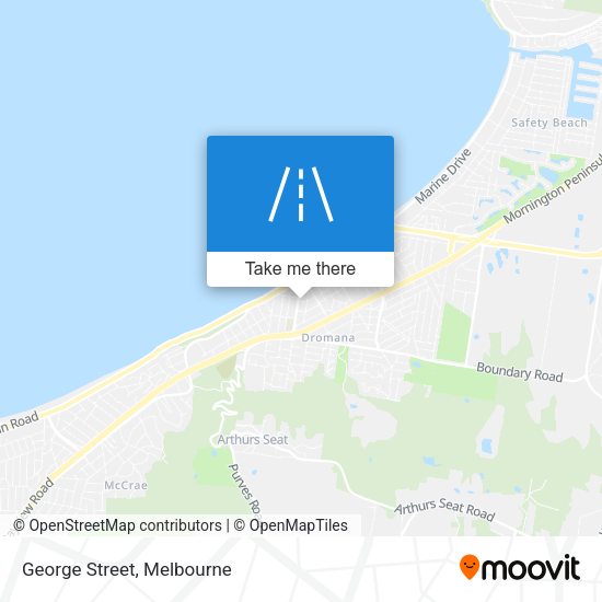 George Street map