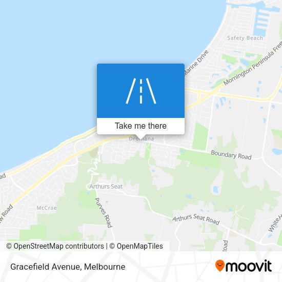 Gracefield Avenue map