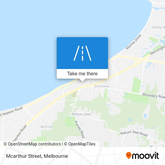 Mcarthur Street map
