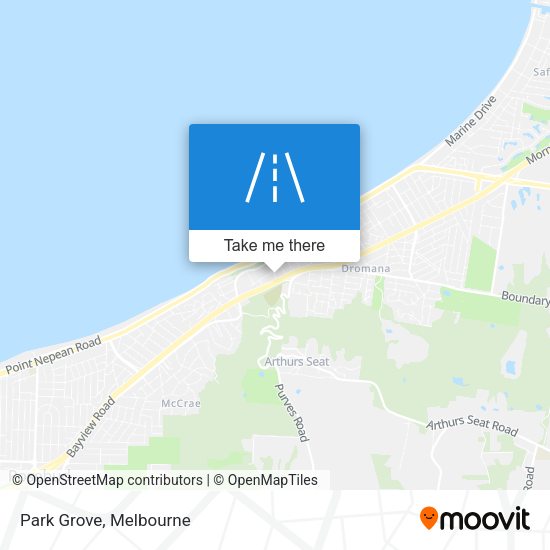 Park Grove map