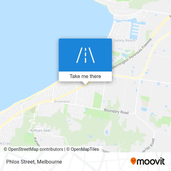 Phlox Street map
