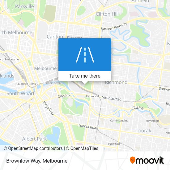 Brownlow Way map