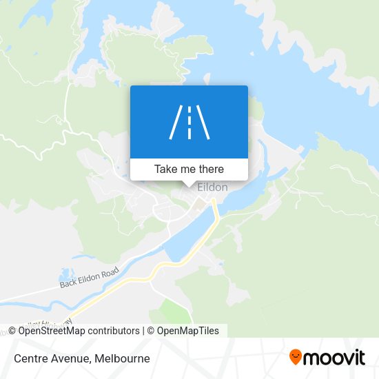 Centre Avenue map