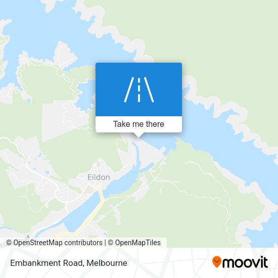 Embankment Road map