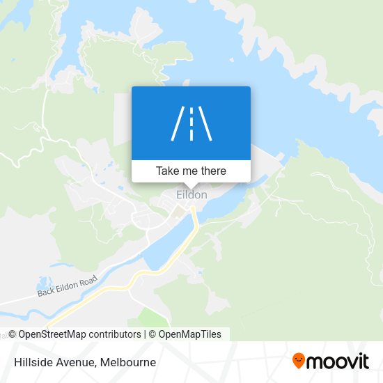 Hillside Avenue map