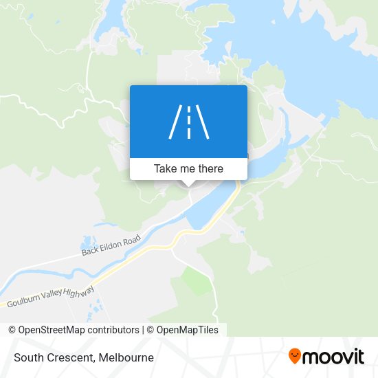 South Crescent map
