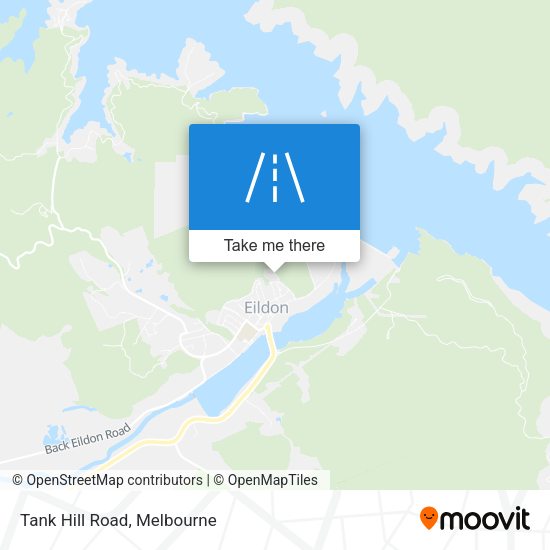 Tank Hill Road map