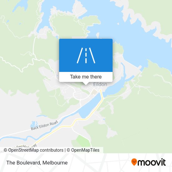 The Boulevard map