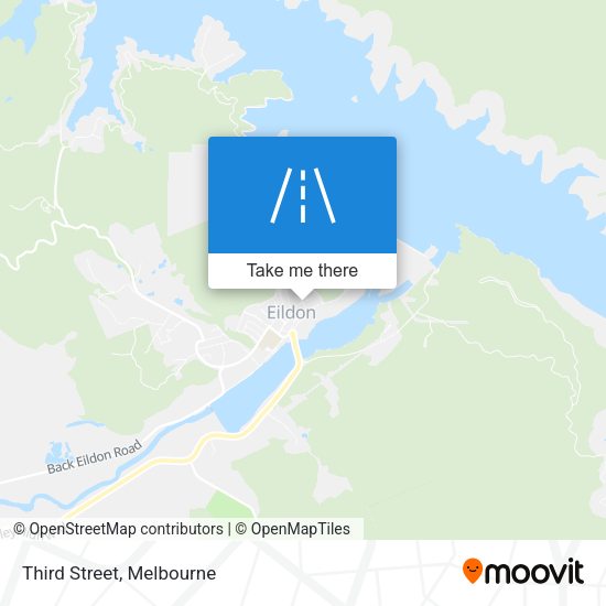 Third Street map
