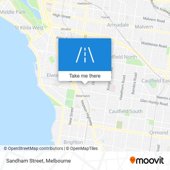 Sandham Street map