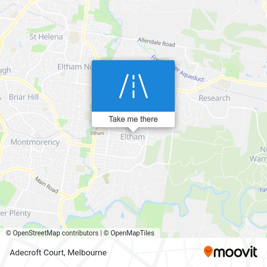 Adecroft Court map